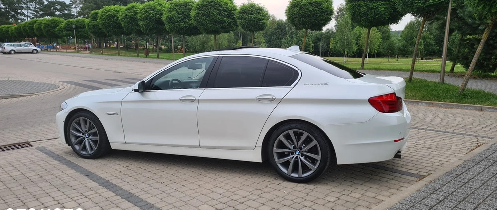 BMW Seria 5 cena 74900 przebieg: 192000, rok produkcji 2012 z Gołdap małe 781